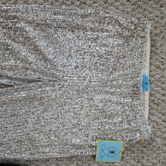 Cece Silver Sequin pant set - Picture 5 of 16